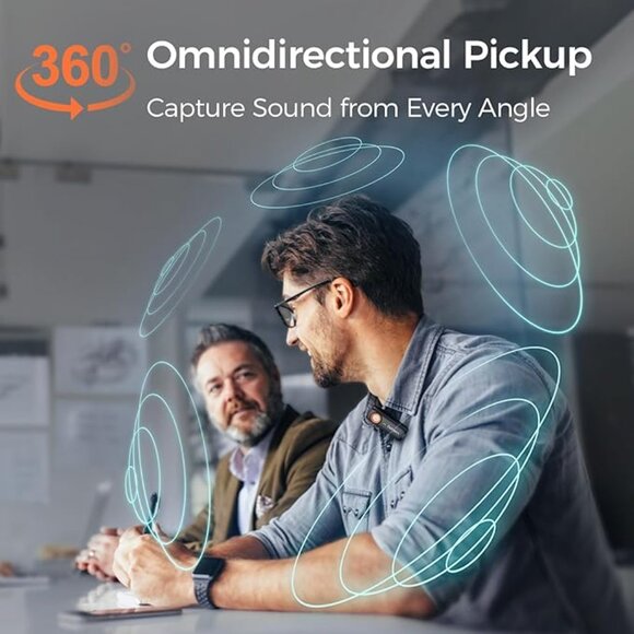 Hohem MIC-01 Wireless Lavalier Microphone Set - Picture 10 of 11